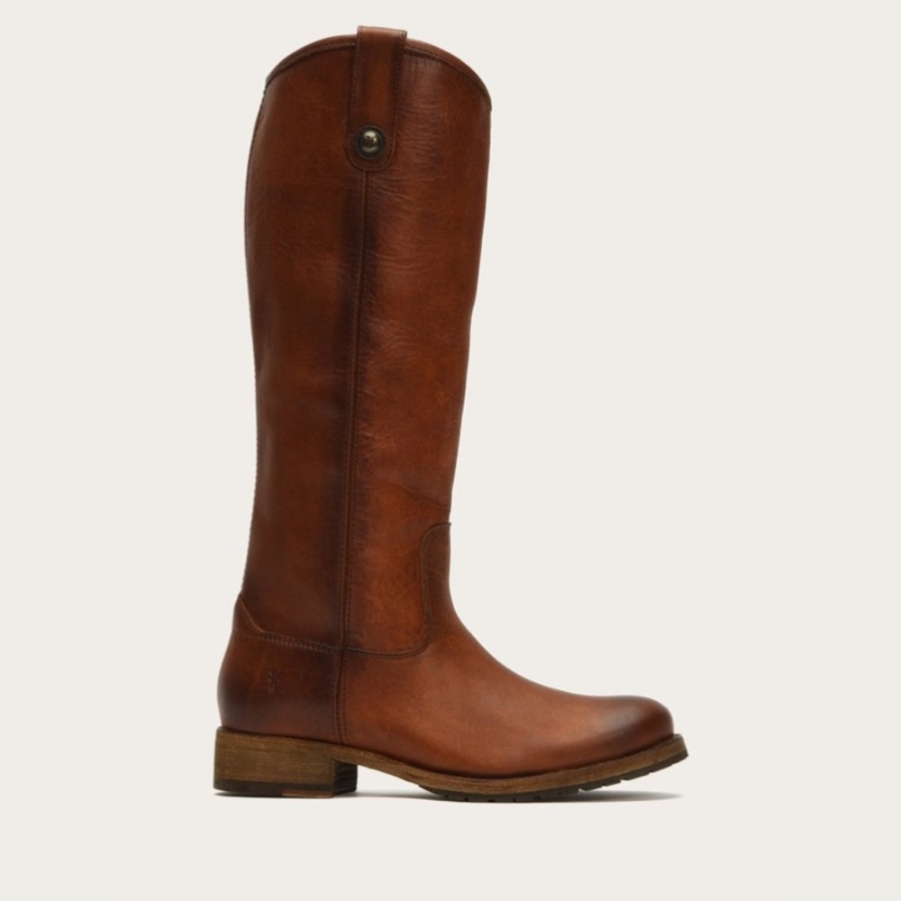 Frye Melissa Button Lug Tall Boots